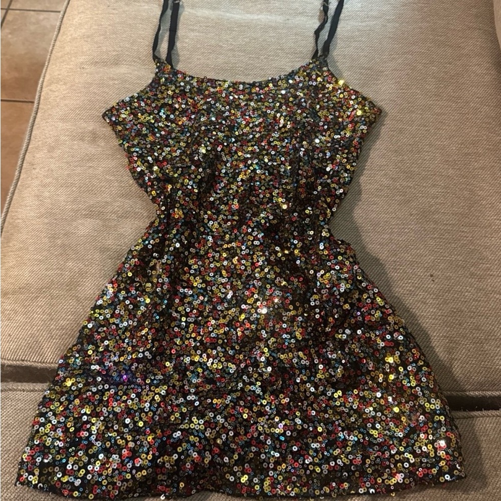 Free People Intimately sequin slip dress